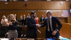 Pleno de las Cortes de Aragón para aprobar los presupuestos de 2024